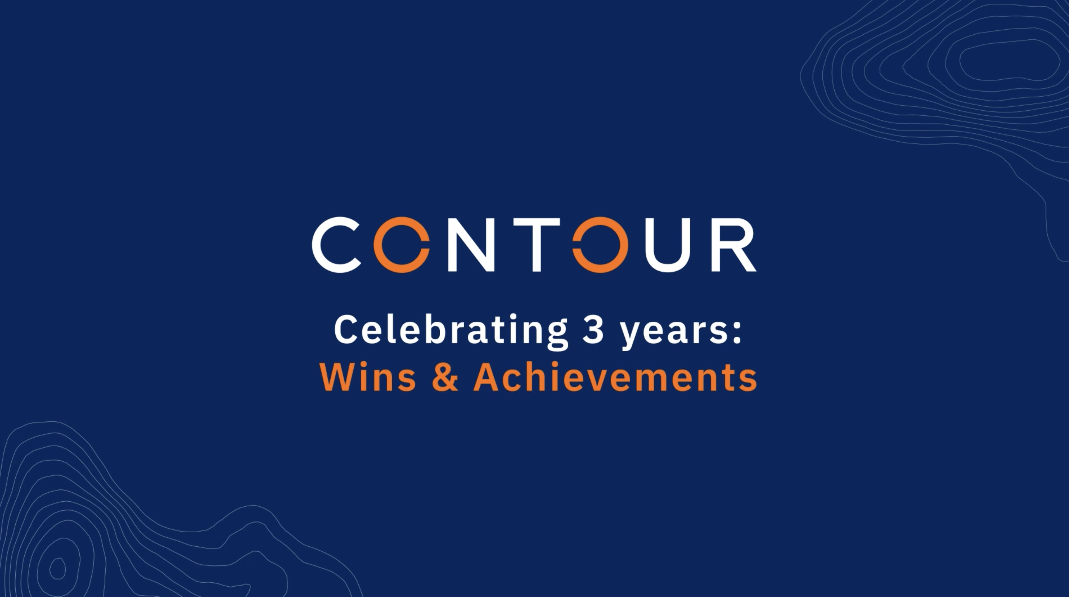 Contour | 3-Year Milestone Video